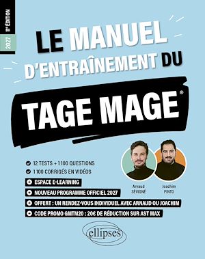 Download the eBook: Le Manuel d'Entraînement du TAGE MAGE
