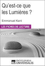 Télécharger le livre :  Qu'est-ce que les Lumières ? d'Emmanuel Kant