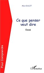 Télécharger le livre :  Ce que penser veut dire