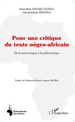 Télécharger le livre :  Pour une critique du texte négro-africain