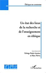 Télécharger le livre :  Un état des lieux de la recherche et de l'enseignement en éthique