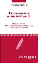 Télécharger le livre :  Lettre ouverte à une survivante
