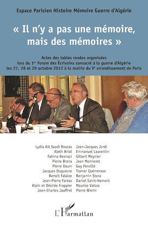Téléchargez le livre :  "Il n'y a pas une mémoire, mais des mémoires"