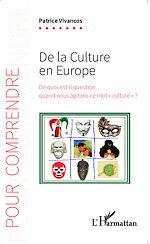 Télécharger le livre :  De la culture en Europe
