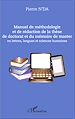 Télécharger le livre :  Manuel de méthodologie et de rédaction de la thèse de doctorat et du mémoire de master