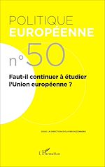 Télécharger le livre :  Faut-il continuer à étudier l'Union européenne ?