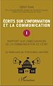 Télécharger le livre :  Ecrits sur l'information et la communication (Tome 1)