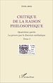 Télécharger le livre :  Critique de la raison philosophique