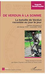 Télécharger le livre :  De Verdun à la Somme