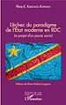 Télécharger le livre :  L'échec du paradigme de l'Etat moderne en RDC