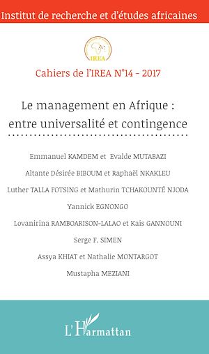 Téléchargez le livre :  Le management en Afrique : entre universalité et contingence