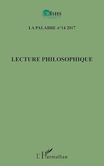 Télécharger le livre :  Lecture philosophique