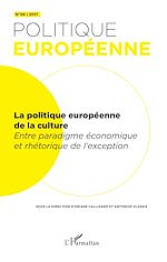 Télécharger le livre :  La politique européenne de la culture