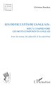 Télécharger le livre :  Les difficultés de l'anglais :