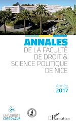 Télécharger le livre :  Annales de la faculté de droit et science politique de Nice