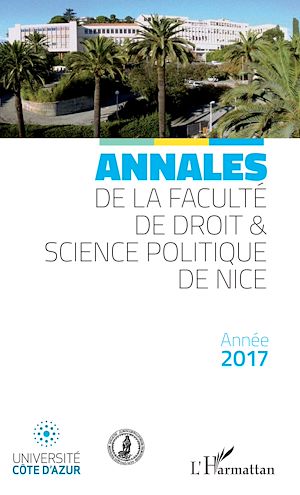 Téléchargez le livre :  Annales de la faculté de droit et science politique de Nice