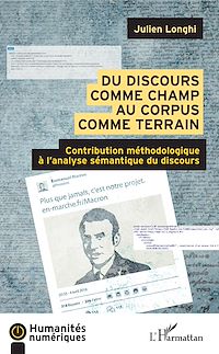 Télécharger le livre :  Du discours comme champ au corpus comme terrain
