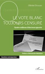 Télécharger le livre :  vote blanc toujours censuré (Le)