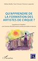 Télécharger le livre :  Qu'apprendre de la formation des artistes de cirque ?