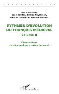 Télécharger le livre :  Rythmes d'évolution du français médiéval