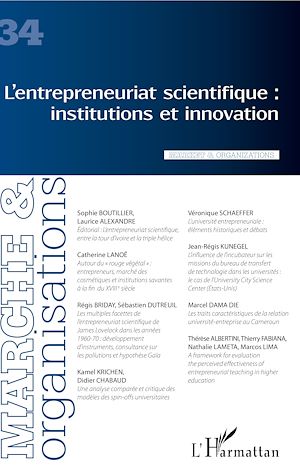 Téléchargez le livre :  L'entrepreneuriat scientifique : institutions et innovation