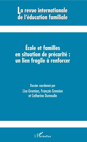 Téléchargez le livre :  Ecole et familles en situation de précarité : un lien fragile à renforcer