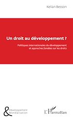 Télécharger le livre :  Un droit au développement ?