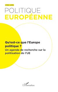 Télécharger le livre :  Qu'est-ce que l'Europe politique ?