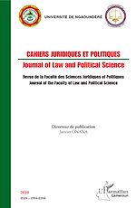 Télécharger le livre :  Cahiers juridiques et politiques 2019