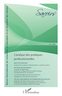 Télécharger le livre :  L'analyse des pratiques professionnelles