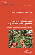 Download this eBook Description phonologique et grammaticale de l'igo-ahlon