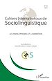 Télécharger le livre :  Cahiers internationaux de sociolinguistique