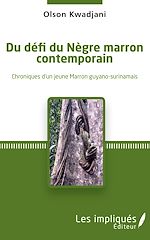 Télécharger le livre :  Du défi du Nègre marron contemporain