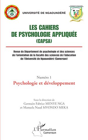 Téléchargez le livre :  Les Cahiers de psychologie appliquée (CAPSA) Numéro 1