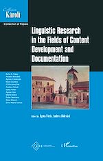 Télécharger le livre :  Linguistic Research in the Fields of Content Development and Documentation