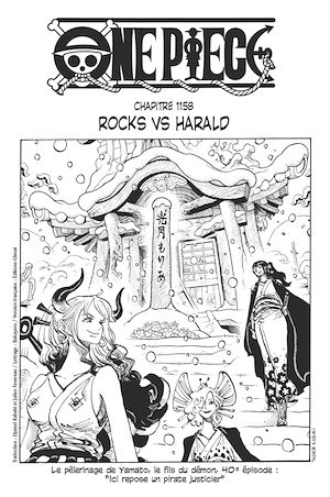 Téléchargez le livre :  One Piece édition originale - Chapitre 1161