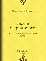 Download this eBook Leçons de philosophie