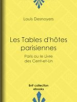 Download this eBook Les Tables d'hôtes parisiennes