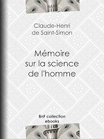 Télécharger le livre :  Mémoire sur la science de l'homme