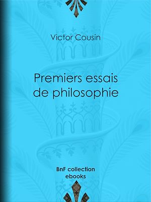 Download the eBook: Premiers essais de philosophie