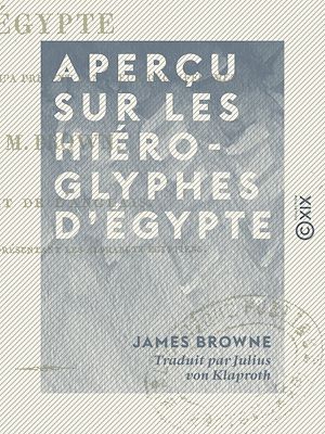 Téléchargez le livre :  Aperçu sur les hiéroglyphes d'Égypte