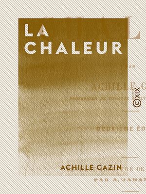 Téléchargez le livre :  La Chaleur