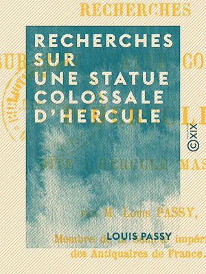 Téléchargez le livre :  Recherches sur une statue colossale d'Hercule