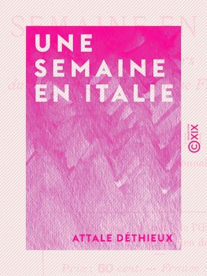 Download the eBook: Une semaine en Italie