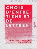 Télécharger le livre :  Choix d'entretiens et de lettres