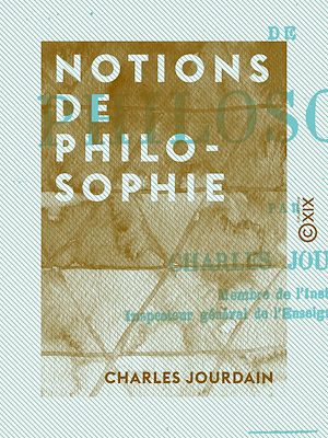 Téléchargez le livre :  Notions de philosophie