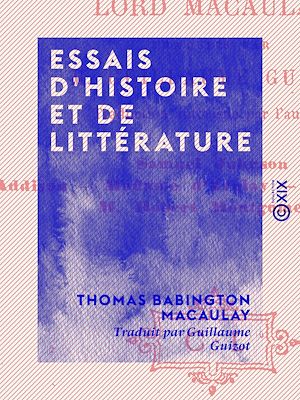 Download the eBook: Essais d'histoire et de littérature
