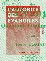 Download this eBook L'Autorité des Évangiles