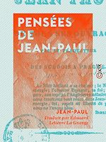 Télécharger le livre :  Pensées de Jean-Paul