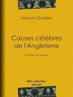 Téléchargez le livre :  Causes célèbres de l'Angleterre